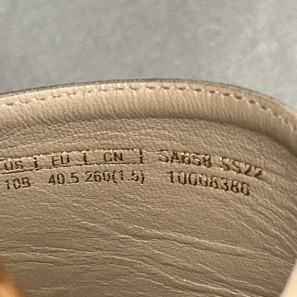 STUART WEITZMAN Summer Wedge Women’s size 10 Tan Suede Platform Slide Sandals - Picture 14 of 16